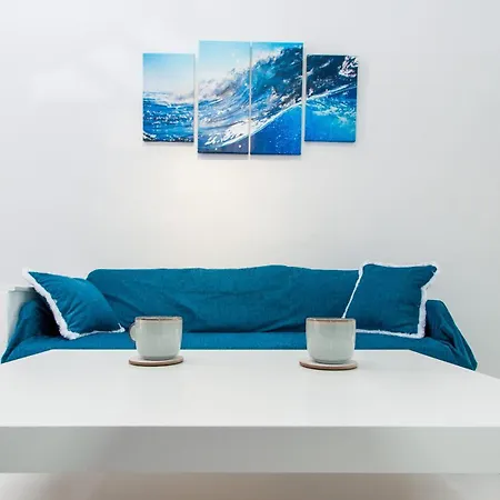 Apartament Blue & White Siviri